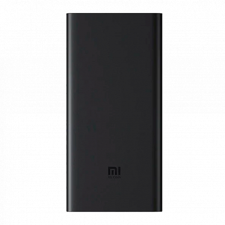 Внешний аккумулятор с поддержкой беспроводной зарядки Xiaomi 10000 mAh Black