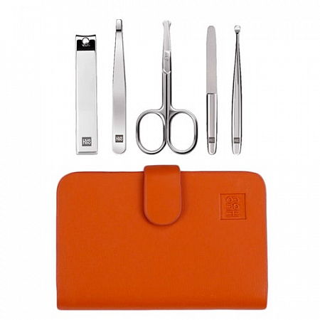 Маникюрный набор Huo Hou Stainless Steel Nail Clippers Suit Brown