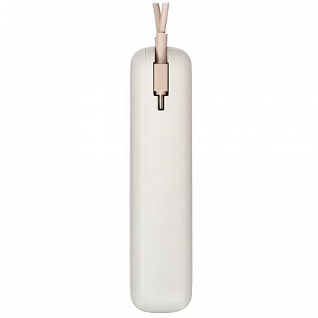 Внешний аккумулятор Xiaomi Power Bank With Cable USB-C 20000mAh 33W Pocket Version (BHR8851GL) бежевый