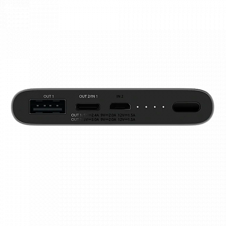 Внешний аккумулятор Xiaomi Power Bank 3 10000 mAh Black