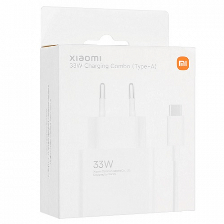 СЗУ Xiaomi 33W Charging Combo (Type-A) (BHR6039EU) White