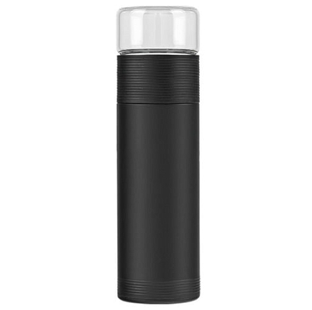 Заварочный термос Pinztea Tea Water Separation Cup 300ml Black